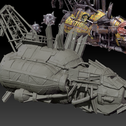 98765413-00-18.png Ork Minelayer (REMASTER FOR 3D PRINT)