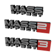 sdg.png 3D MULTICOLOR LOGO/SIGN - Mass Effect 1, 2 & 3