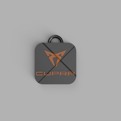 CUPRA_v1_2023-May-05_11-45-17PM-000_CustomizedView12259379467.png STL-Datei CUPRA Schlüsselanhänger.・Modell für 3D-Drucker zum Herunterladen