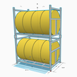 Screen-Shot-2022-04-24-at-12.48.05-AM.png STL file Rack for Off Road Truck tires up to 5 inches・3D printer design to download