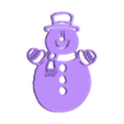 Snowman.STL Christmas Tree Decorations 31 Designs