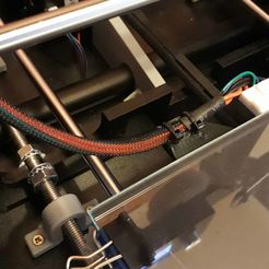 20180928_121312.jpg 3D-Datei Anet A8 Hotbed Kabelhalterung kostenlos・Design für 3D-Drucker zum herunterladen, mikrom