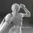 Yuffie08.jpg (PreSupport) 1/4 Yuffie Kisaragi Standing Posture Final Fantasy VII Remake