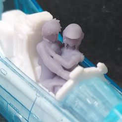 1/72 Hikaru Trainer et Minmay Cockpit