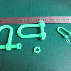 IMG_2349.JPG Fichier STL gratuit Crochet de remorquage de type char (manille)・Idée pour impression 3D à télécharger
