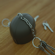 ThePrint3DBoy_Mandalorian_Keychain0004.png Star Wars - Mandalorian Keychain