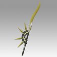 1.jpg Arknights Thorns Cosplay Weapon Prop replica