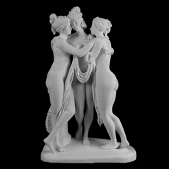Capture d’écran 2017-08-01 à 12.41.08.png Бесплатный STL файл The Three Graces at the Hermitage Museum, Russia・3D-печатный дизайн для скачивания