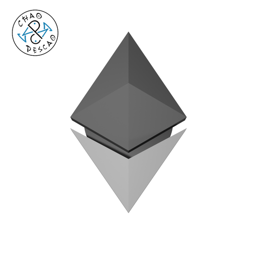 Etherum Pin - Croc´s Charm 3D model