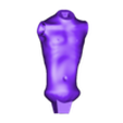 Torso.stl STL file Mr. Burns Naked Wine Holder・3D printable design to download