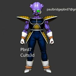 3D file GAS / DRAGON BALL SUPER MANGA 🐉・3D print object to download・Cults