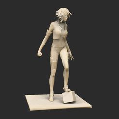 Pose22NilinAdult.jpg Free STL file Nilin Cyberpunk・3D printable model to download