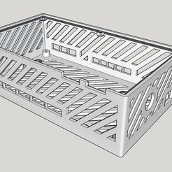 Rumba_Box_Cover_ver2.jpg Free 3D file Rumba Board Enclosure w/ fan box・3D printable design to download