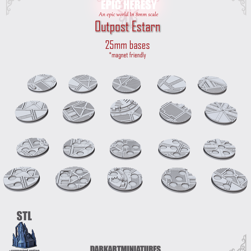 25mmbases.png Posto avançado Estarn: Conjunto de bases