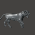 65.png Tiger V29 - Voronoi Style, Spider Web and LowPoly Mixture Model