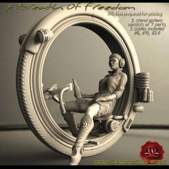 uugj.jpg Download STL file A Breath Of Freedom • Template to 3D print, walades