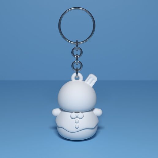 🗝️ Keychain Zayne's Snowman | Love and Deepspace・ STL File for