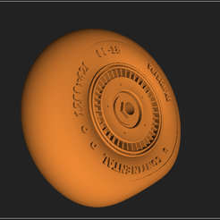 main_wheel_early_loaded_03.png STL-Datei Realistisch beladenes Hauptfahrwerk (früh) für Dornier Do-217 im Maßstab 1/72・Modell für 3D-Drucker zum Herunterladen