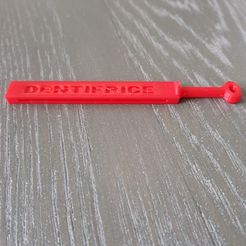 20190108_101608.jpg Бесплатный STL файл toothpaste clamp・Дизайн 3D-принтера для скачивания, patfolle