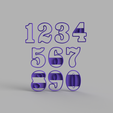 numeros.png COOKIE CUTTER - NUMBERS