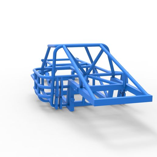 13.jpg Diecast Frame of Dirt Modified stock car Scale 1:25