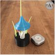 GRASS-LAMP004.jpg STL file Nature Grass and Shrooms LED lamp・3D printer design to download
