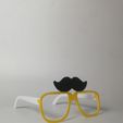 biyik4.jpg Party Glasses with Mustache Figures Party Glasses with Mustaches Oktoberfest Party Glasses