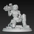 gearschan1.jpg Gear Chan (Custom), Gears of War / D&D Miniature