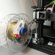 VSLOT-4040-SIDE-SPOOL-HOLDER-02-DAVID-CREATES-IT-3D-PRINTING.jpg VSLOT 4040 Side Spool holder. Ender 3.