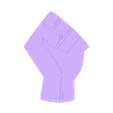 BLM_Fist.stl Black Lives Matter Fist