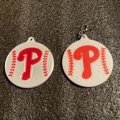 Phillies.jpg Philadelphia Phillies Ornament/Key Ring