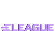 E-League.stl E-LEAGUE Logo