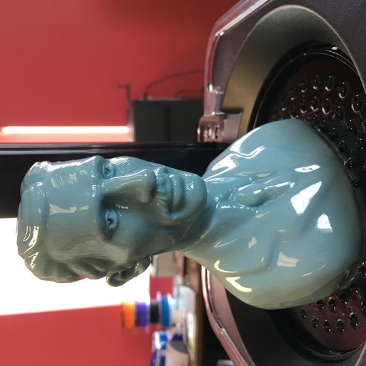 Nikola Tesla Full Bust 3D model