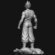4.JPG STL file GOKU super saiyan v2 - Dragonball Super・3D print model to download