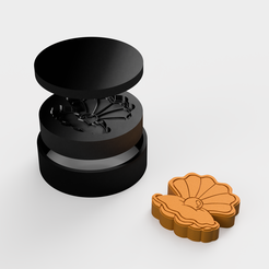 p3.png Archivo STL Molde de bomba de baño de perlas marinas・Idea de impresión 3D para descargar