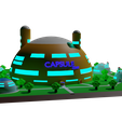 1.png Lowpoly 3d Model Of Capsule Corp Building From Dragon Ball
