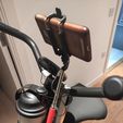 IMG_20210325_212016.jpg Protein Shaker + Selfie Stick Mount for V-Fit Folding Exercise Bike