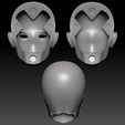 3.jpg BJD doll head Rysi, 1|12  BJD head, 1|6 doll head, 1|4 ball jointed doll head, anime head, head, 3d print doll head, STL doll, ooak