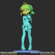 B.png Altria Pendragon / Saber - Cute Royal Outfit - Fate Series Anime Figure - 3D Printing
