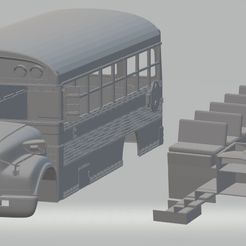 foto 1.jpg Fichier STL Autobus scolaire imprimable・Modèle pour imprimante 3D à télécharger, hora80
