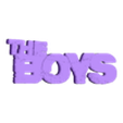 THE BOYS V1 Logo Display by MANIACMANCAVE3D.stl 2x THE BOYS Logo Display by MANIACMANCAVE3D