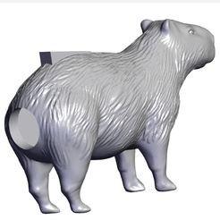 CAPYBANK.png Fichier STL gratuit Tirelire Capybara・Modèle à télécharger et à imprimer en 3D, Plastic3D