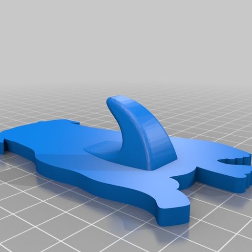 Pug wall hanger - version 2 3D model