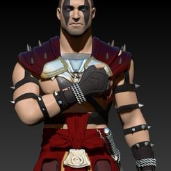 reijo4.jpg Reiko Mortal Kombat 1 MK Fan Art 3D Print  model