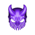 A.stl Dark Mask Vol.01-Skull Mask