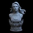 02.jpg STL INVISIBLE WOMAN FANTASTIC FOUR BUST 3D PRINT