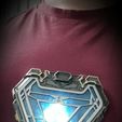 VideoCapture_20210621-025730.jpg Mk 50 / Mark 50 Arc Reactor Ironman | Infinity War | Endgame | Avengers | Light-up Function and Wearable | Optional Display Plinth | By CC3D