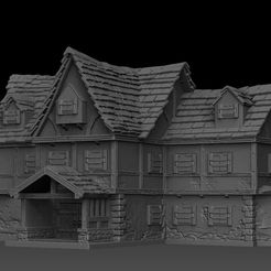tavern_v2c.jpg 3D file Medieval Scenery - The Tavern・3D print design to download