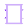 lower_with_integrated_pins.stl 3.5" hd frame limiting vibrations