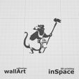 1.jpg Banksy - Decorator rat - Wall art